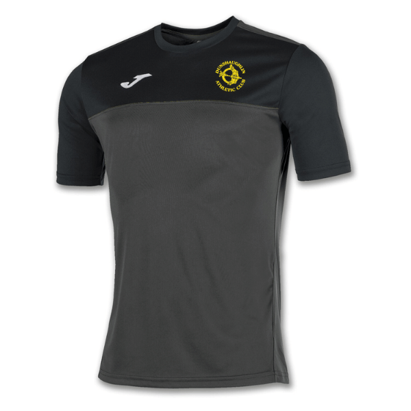 Dunshaughlin Athletics Joma Winner Shirt - Anthracite / Black
